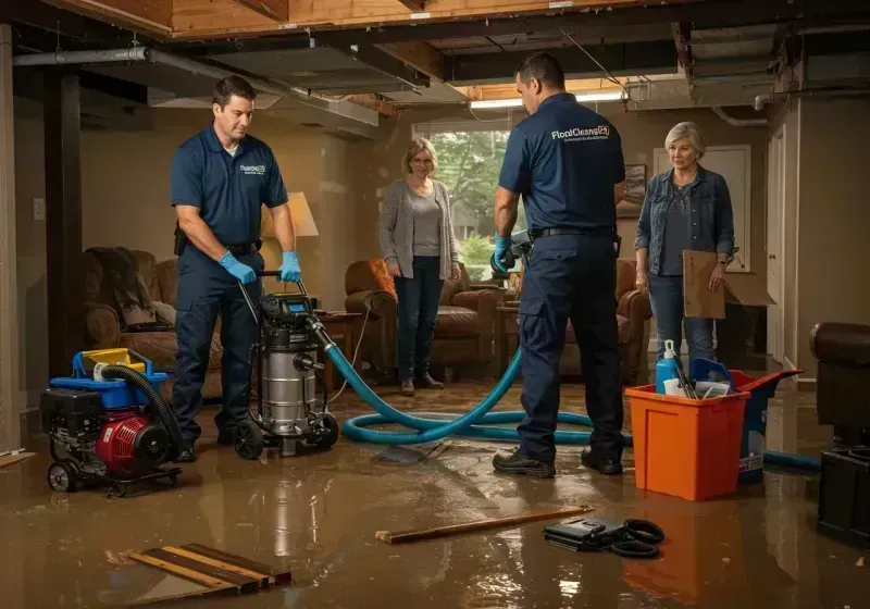 Basement Water Extraction and Removal Techniques process in Waskom, TX